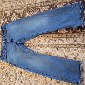 Mens Wrangler relaxed fit boot cut jeans size 34x32